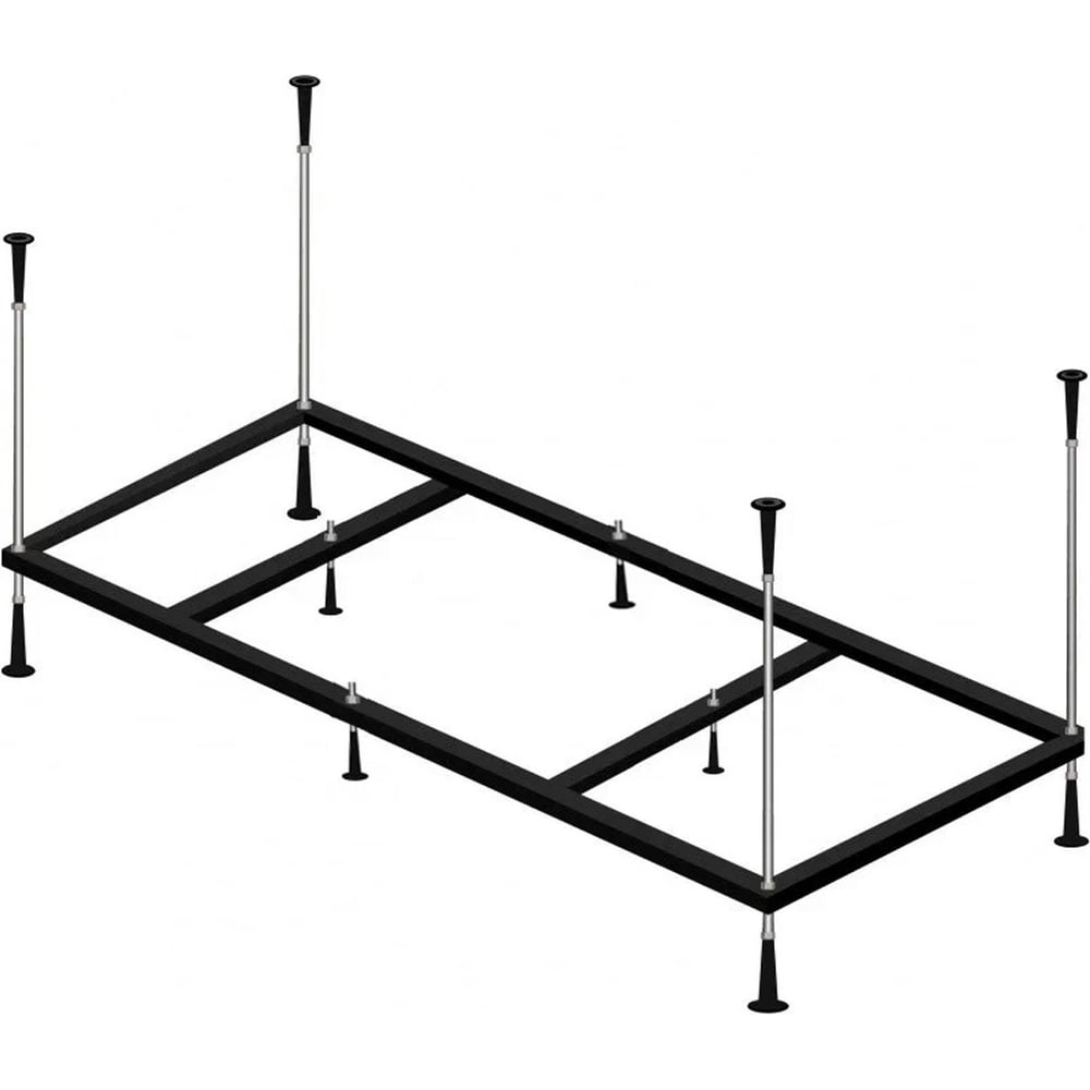 Изображение товара Каркас для ванной Vagnerplast 140x70 VPK14070 металлический черный