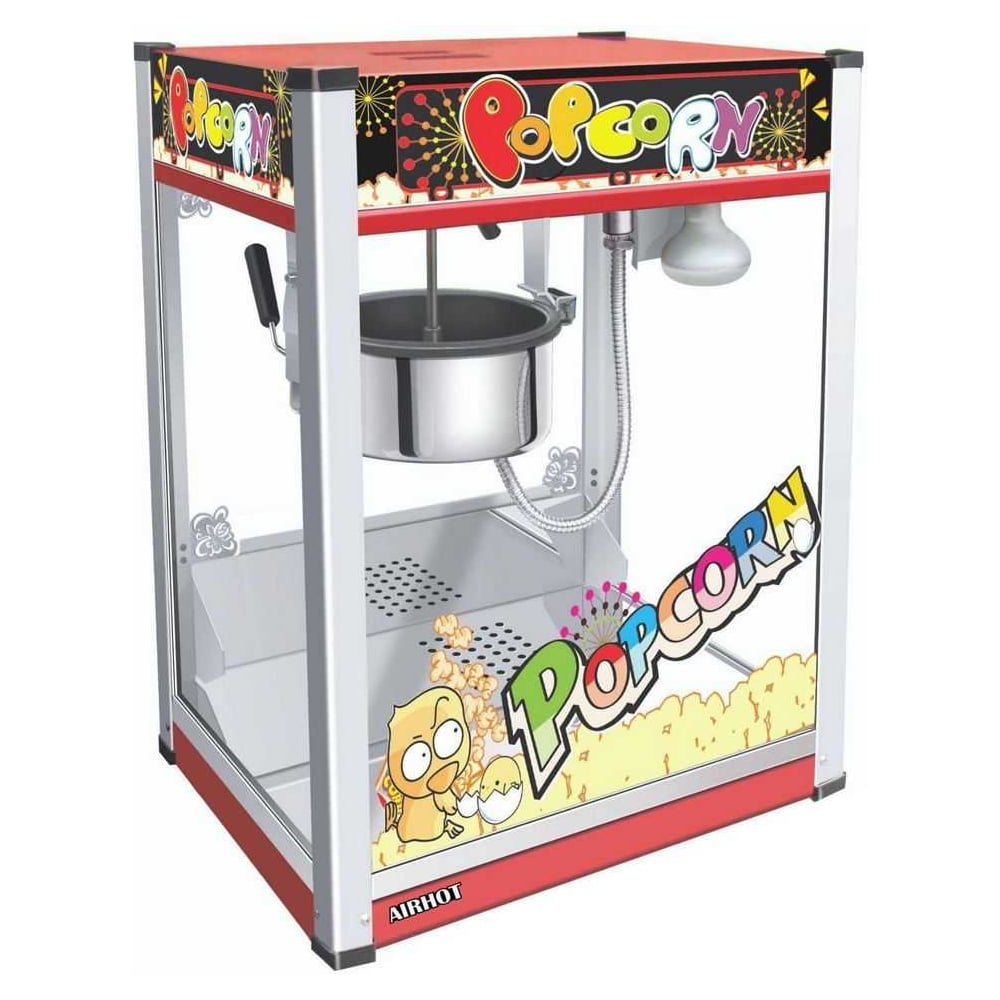 Изображение товара Аппарат для поп-корна Airhot pop-6e d9932 профессиональный домашний аппарат
