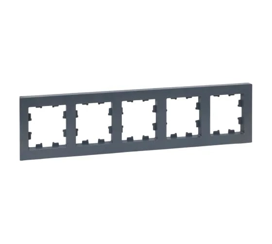Изображение товара 5 - местная рамка EKF графит, пластик Эпика UP1-FPG-05