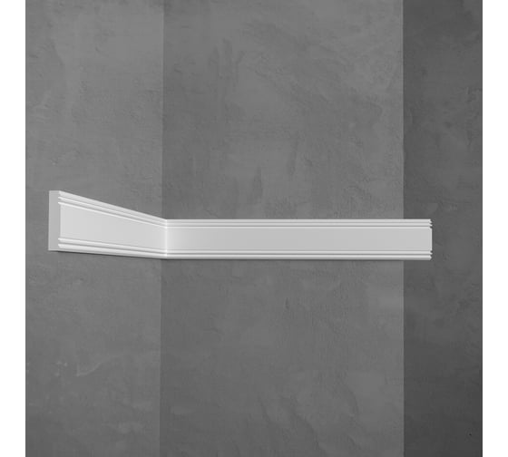 Изображение товара Молдинг Stenopol 50х11х2000 мм под покраску C7156