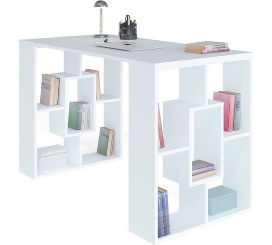 Изображение товара Письменный стол СОКОЛ белый СПм-15 СПм15Б6