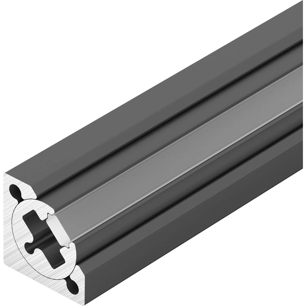 Изображение товара Профиль с экраном Arlight SL-KANT-H10-ROTATE-2000 IRON GREY для потолка и мебели