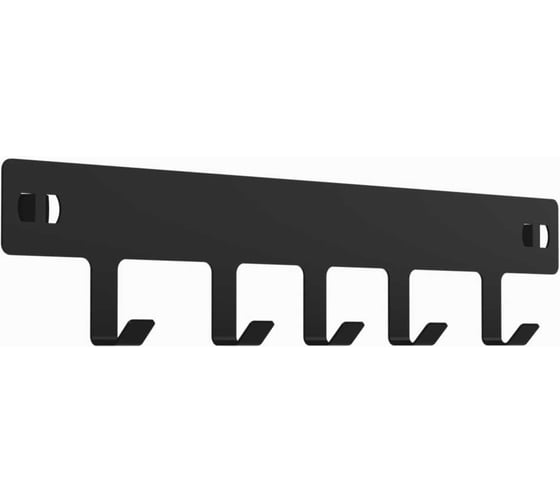 Изображение товара Траверса с крючками ООО Металекс 600 мм (чёрная) 106556