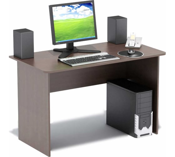 Изображение товара Письменный стол СОКОЛ венге СПм-02.1 СПм02.1В5