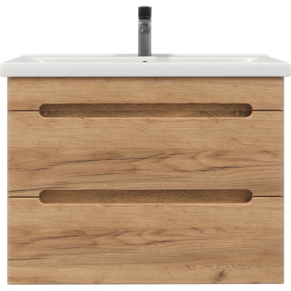 Изображение товара Тумба с раковиной RUVANN AQVI 70 и Миранда 70 современная подвесная в ванную