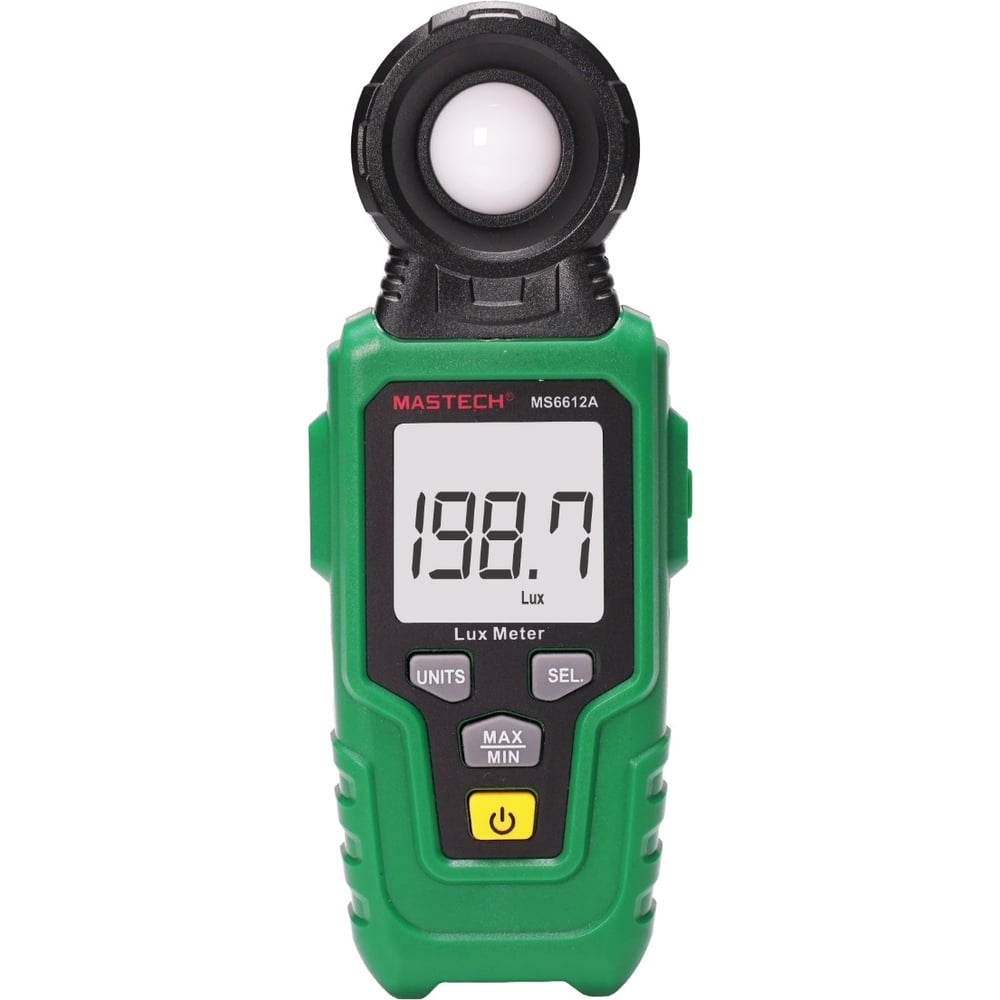Изображение товара Цифровой люксметр Mastech MS6612A измеритель освещенности для бытовых и профессиональных целей
