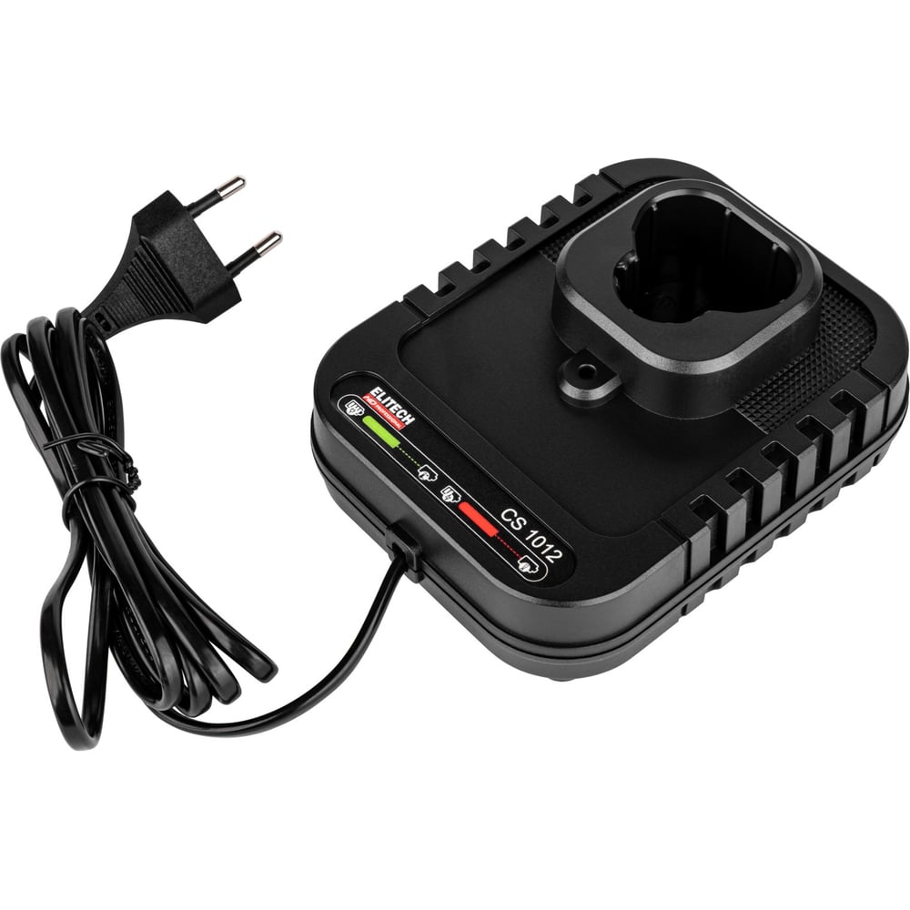 Изображение товара Зарядное устройство Elitech CS 1012 10-12В профессиональное для Li-ion аккумуляторов