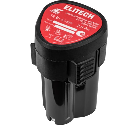 Изображение товара Батарея аккумуляторная Elitech АКБ1220 (12В, 2Ач) 205819