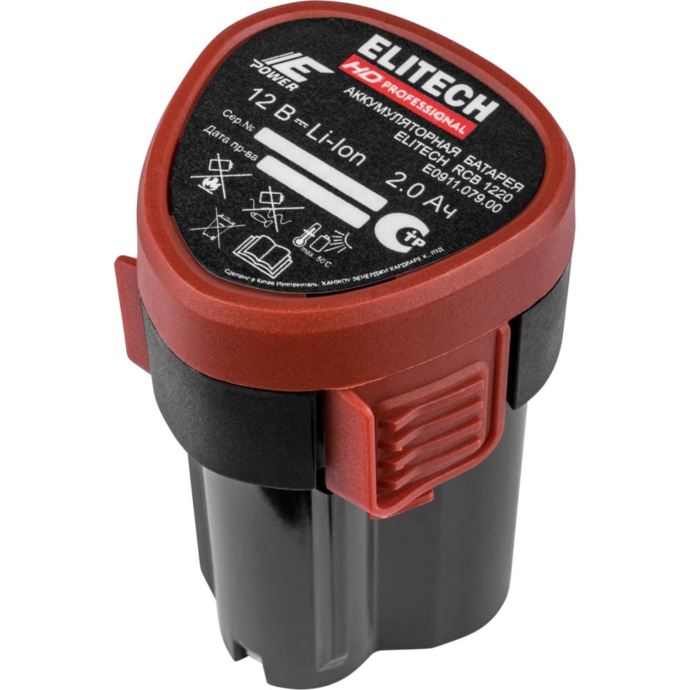 Изображение товара Батарея аккумуляторная Elitech RCB 1220 (12В, 2Ач) HD 205859