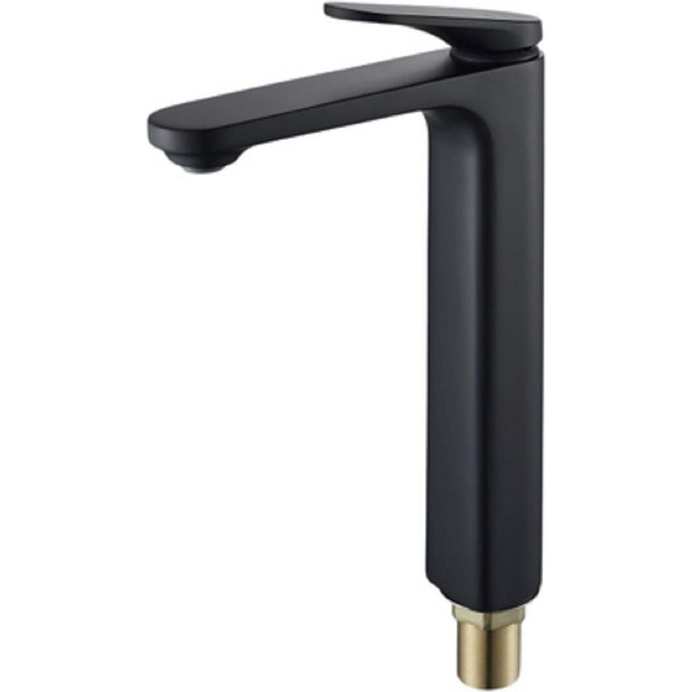 Изображение товара Смеситель для раковины ALOUTE однорычажный черный высота 280 мм