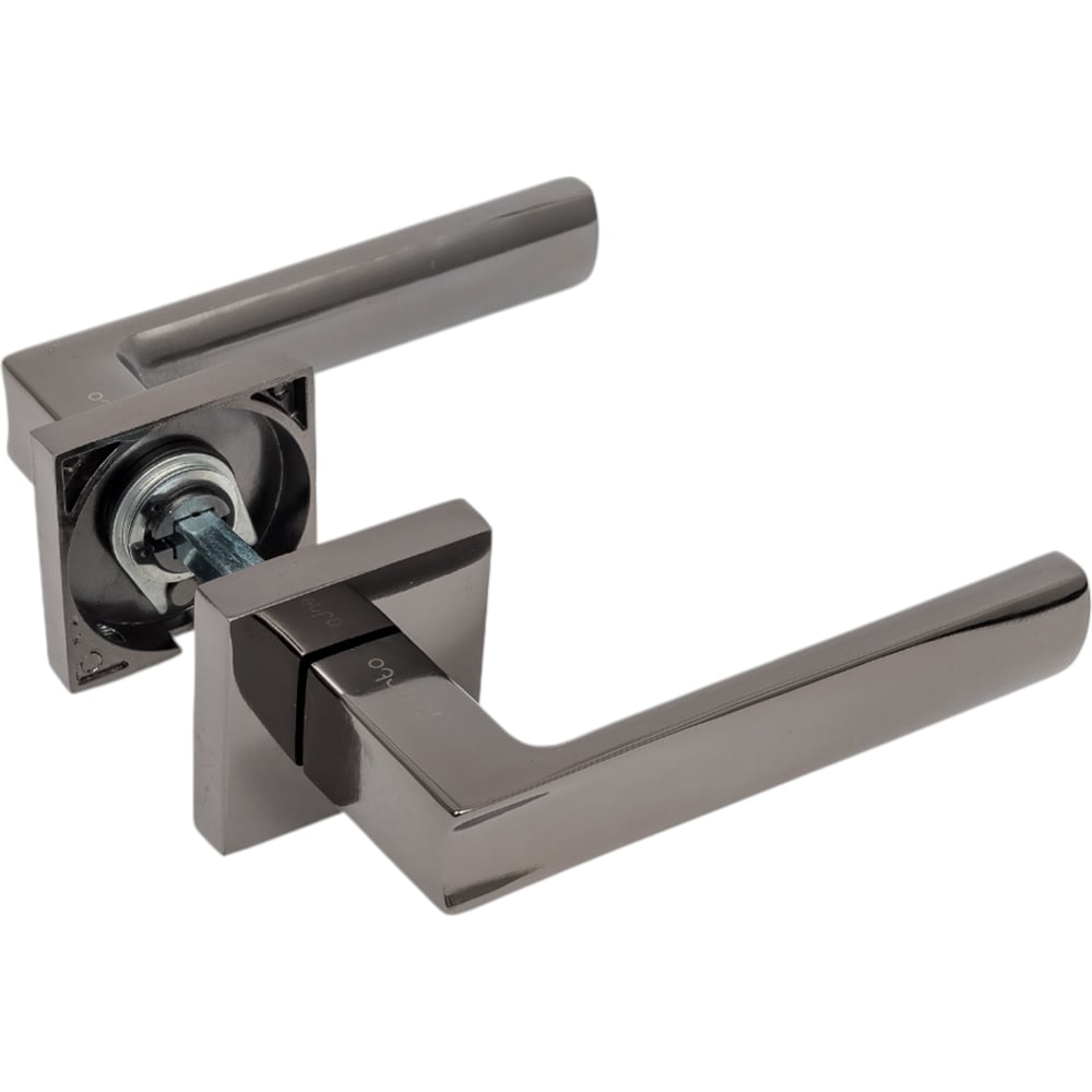 Изображение товара Дверная ручка PUERTO черный никель INAL 527-03 BN для межкомнатных дверей