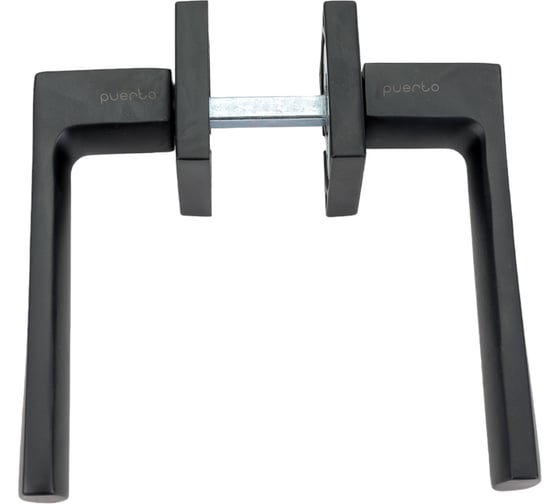 Изображение товара Дверная ручка PUERTO черный INAL 527-03 B