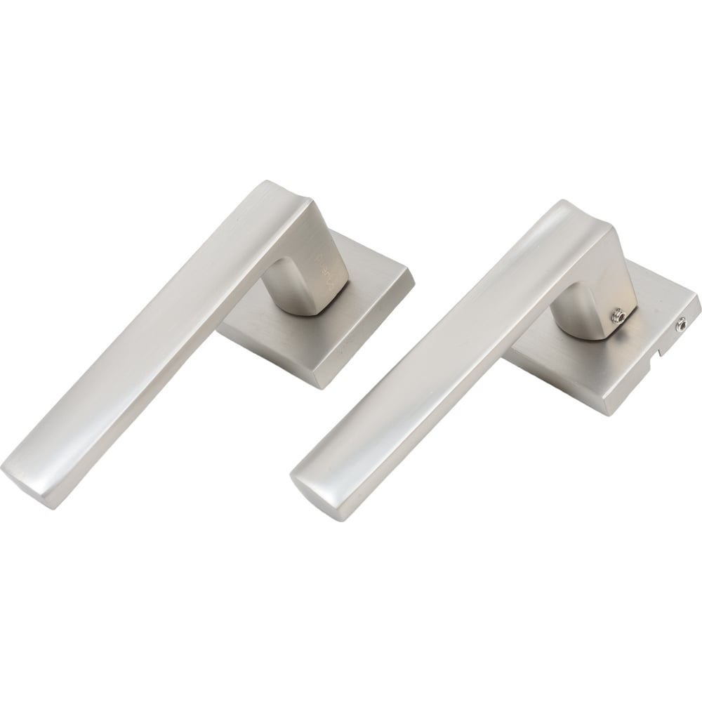 Изображение товара Дверная ручка PUERTO никель супер матовая INAL 527-03 межкомнатная aluminium