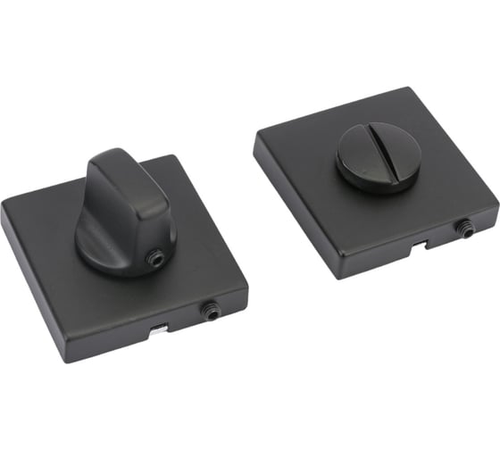 Изображение товара Квадратная завертка к ручкам PUERTO черный INBK AL 03 B