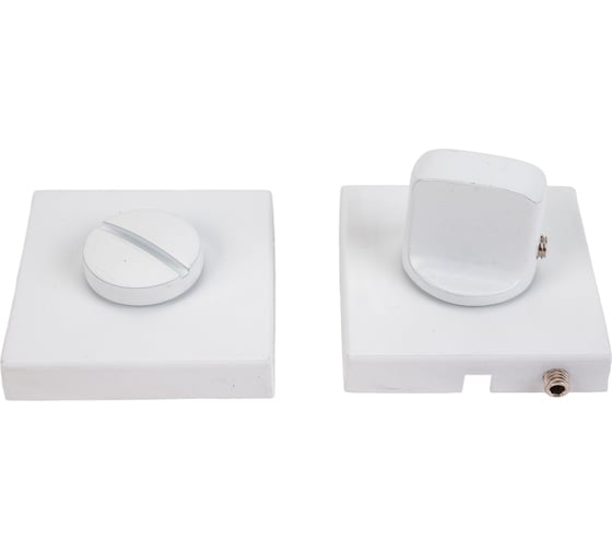 Изображение товара Квадратная завертка к ручкам PUERTO матовый супер белый INBK AL 03 MSW