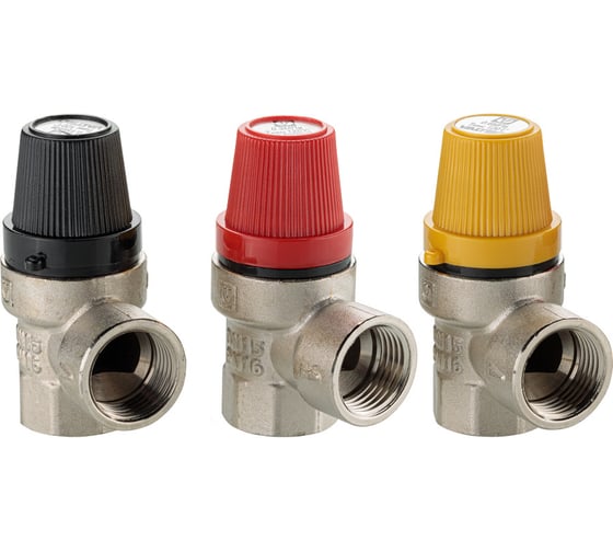 Изображение товара Предохранительный клапан Valtec вн.-вн. PN10, DN15,1/2, Pн 3,0 бар VT.0490.N.0430