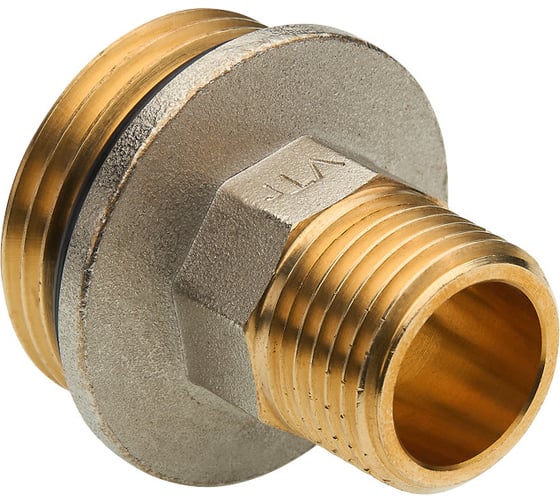 Изображение товара Фитинг резьбовой Valtec ниппель переходной коллекторный 1 1/2х1 нар.-нар. VTr.601.N.0806