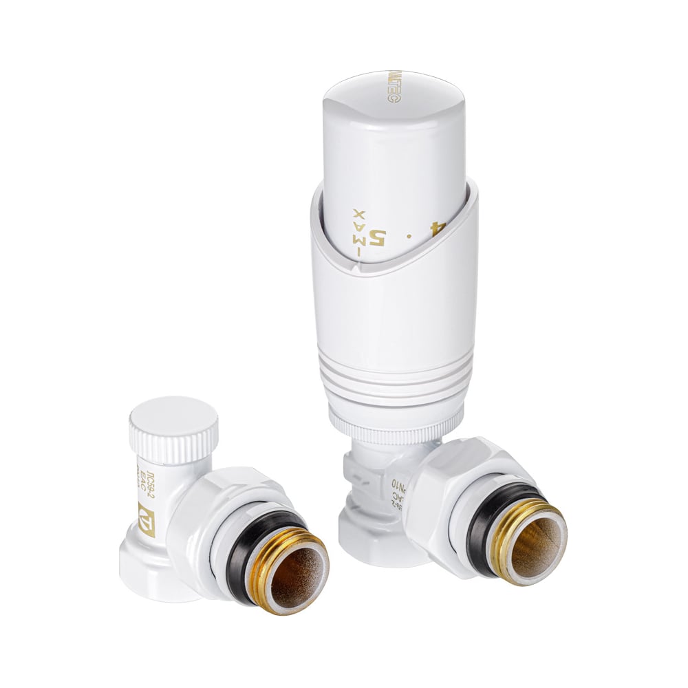 Изображение товара Комплект терморегулирующего оборудования для радиатора Valtec 1/2F белый