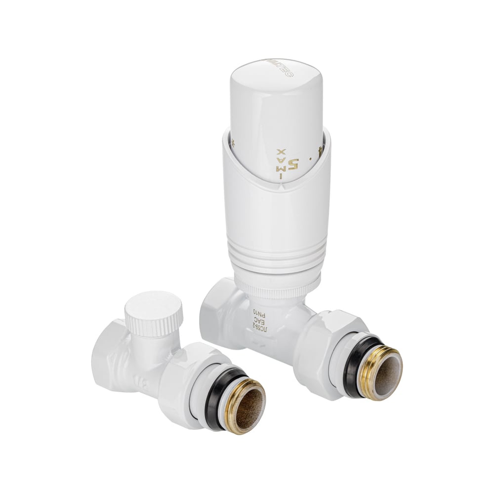 Изображение товара Комплект терморегулирующего оборудования для радиатора прямой Valtec DN15 1/2 VT.046.WR.04