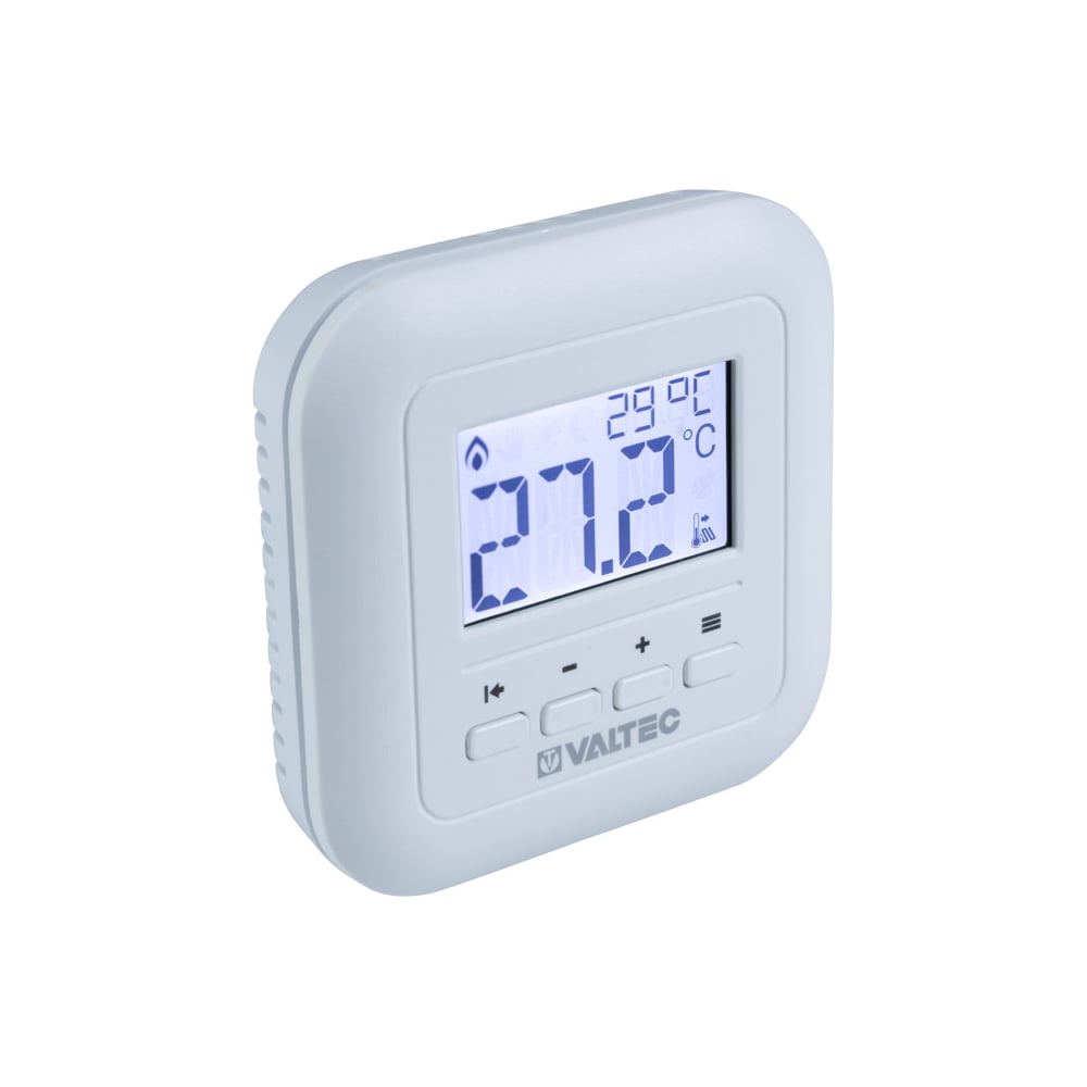 Изображение товара Цифровой комнатный термостат Valtec VT.AC801.0.0 для автоматического контроля температуры