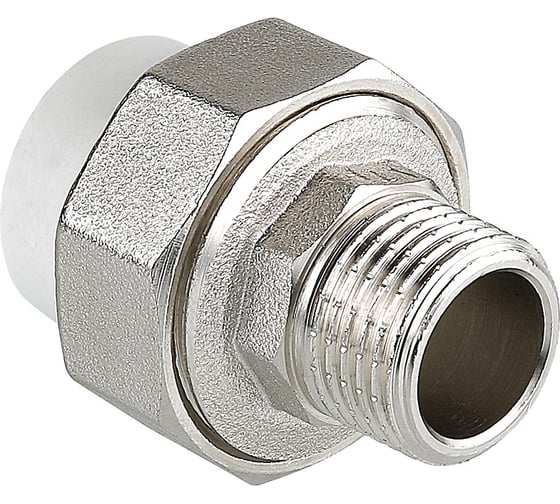 Изображение товара Фитинг разъемный полипропиленовый Valtec с переходом на наружную резьбу 40х1 VTp.761.0.04006