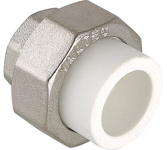 Изображение товара Фитинг разъемный полипропиленовый Valtec с переходом на внутреннюю резьбу 40х1 VTp.762.0.04006