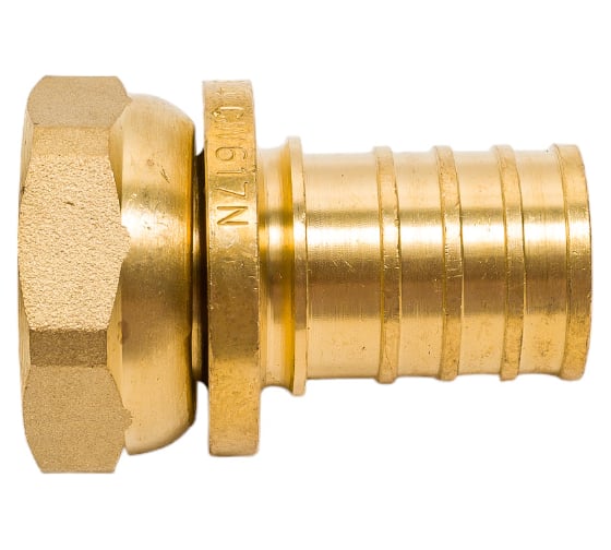 Изображение товара Муфта с накидной гайкой One Plus 25х3/4 ВР аксиальная rx надвижная, для труб Pex 3504023066