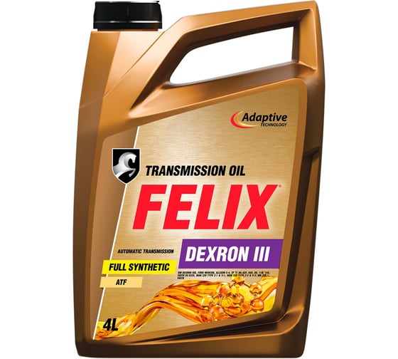 Изображение товара Масло трансмиссионное FELIX  ATF III 4л 410000223