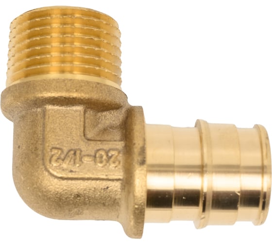 Изображение товара Угол One Plus резьбовой НР 20x1/2 OP для труб из сшитого полиэтилена Pex qe 3204023110