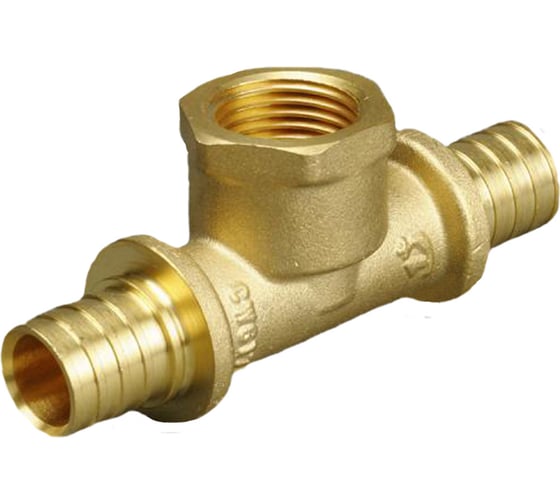 Изображение товара Тройник One Plus 25х3/4х25 ВР аксиальный rx надвижной, для труб сшитого полиэтилена Pex 3204023131