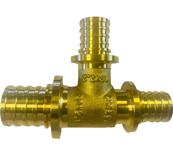 Изображение товара Переходной тройник One Plus 20х16х16 аксиальный rx надвижной, для сшитого полиэтилена Pex 3504023112