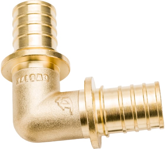 Изображение товара Угол 90 One Plus 25 аксиальный rx надвижной, для труб из сшитого полиэтилена Pex 3204023051 3504023108