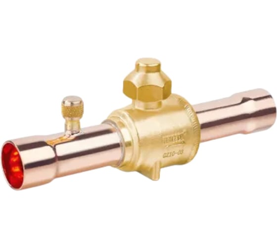 Изображение товара Кран шаровый Hongsen HBC-10, 10мм ODF с портом (Аналог 009L7051R) HBC-10V