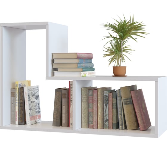 Изображение товара Книжная полка СОКОЛ белый ПК-9 ПК9Б6