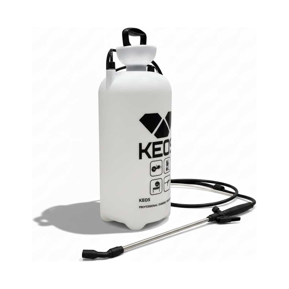 Изображение товара Опрыскиватель садовый KEOS 17л с доп шлангом и быстросъемным коннектором