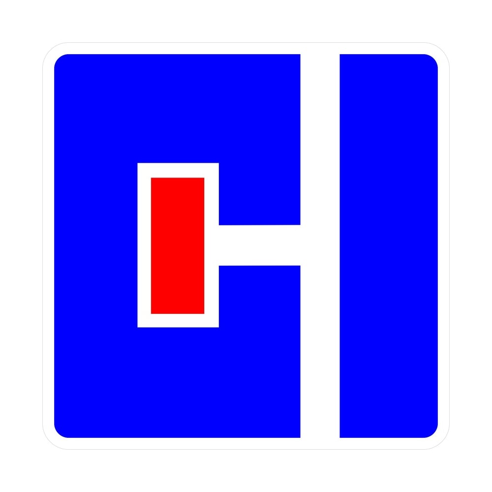 Изображение товара Дорожный знак Тупик 700х700 мм из оцинкованной стали с пленкой А