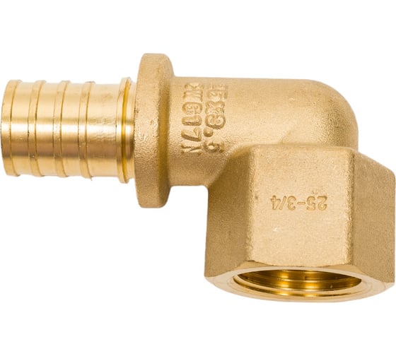 Изображение товара Угол 90 One Plus 25х3/4 ВР аксиальный rx надвижной, для труб из сшитого полиэтилена Pex 3204023066