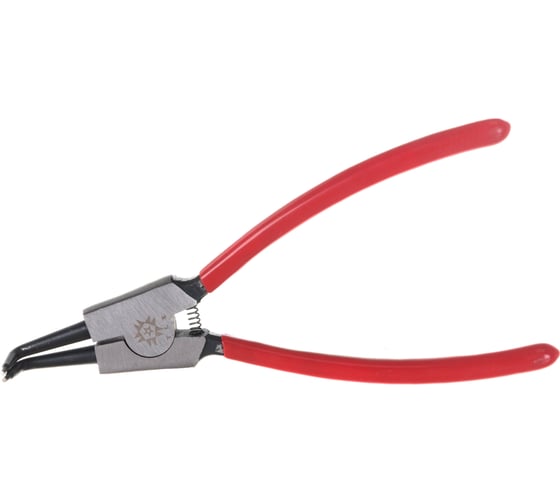 Изображение товара Клещи для снятия наружных стопорных колец TLX JS91002-9 225 мм, изогнутые, с дек. руч. 66591