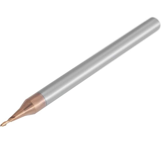 Изображение товара Фреза твердосплавная концевая AHNO 0.9мм (L=50, l=2.3, хв=6) Z2 35 микро BRGM-2ES-D0.9 ah04011