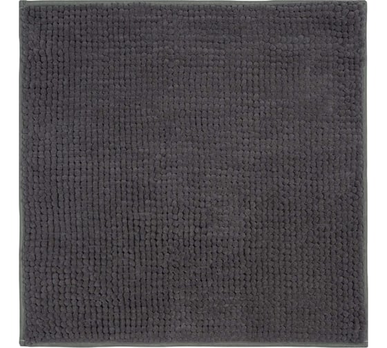 Изображение товара Коврик для ванной VIDAGE Аден 50х50см, серый, шенилл 1359017