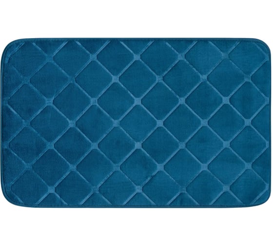 Изображение товара Коврик для ванной VIDAGE №1 ЛАРГО 50х80см, цвет синий, полиэстер 1359008