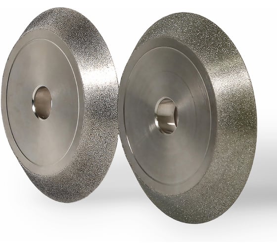 Изображение товара Комплект из двух заточных кругов FABTEC SDC (синтетический алмаз) для заточки фрез из твердых сплавов (HM) КА-00073549