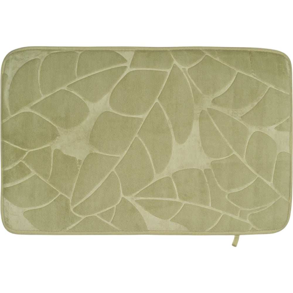 Изображение товара Коврик для ванной VIDAGE Тропик 50x80 см зеленый полиэстер