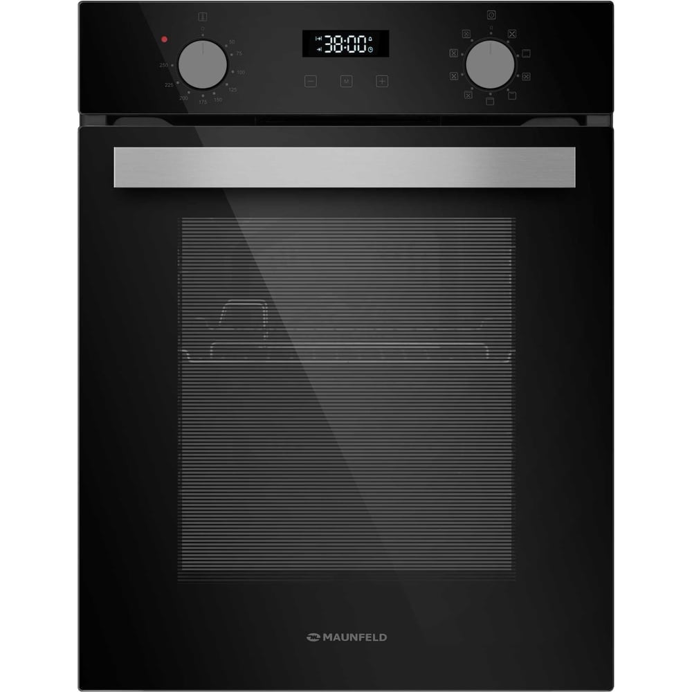 Изображение товара Электрический духовой шкаф MAUNFELD EOEM519PB с таймером и конвекцией