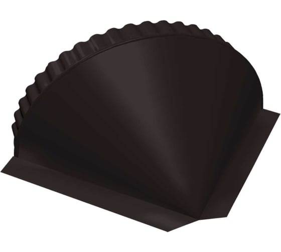 Изображение товара Заглушка конусная Grand Line 0,45 Drap RAL 9005 160334