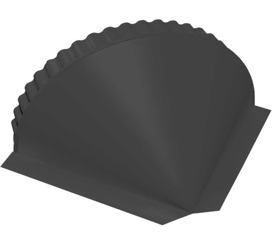 Изображение товара Заглушка конусная Grand Line 0,45 Drap RAL 7016 231274