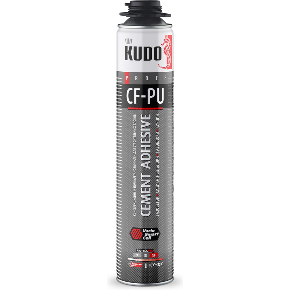 Изображение товара Конструкционный полиуретановый клей для строительных блоков KUDO CEMENT ADHISIVE PROFF KUPP10UCMT