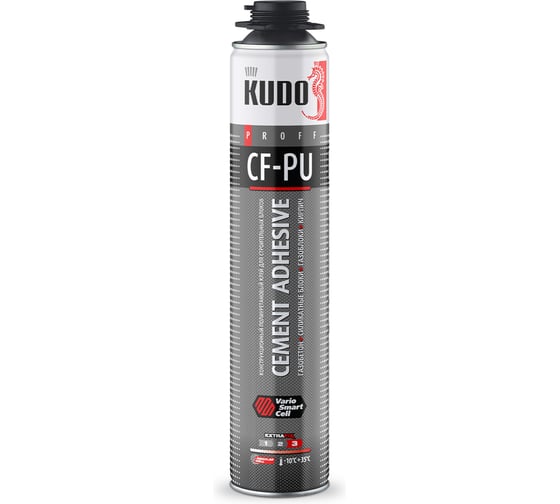 Изображение товара Конструкционный полиуретановый клей для строительных блоков KUDO CEMENT ADHISIVE  PROFF KUPP10UCMT