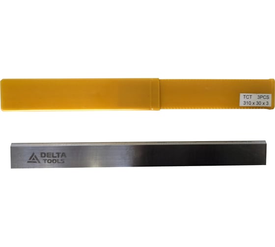 Изображение товара Нож с твердосплавной напайкой (3 шт; 310x30x3 мм) Deltatools 06-0016