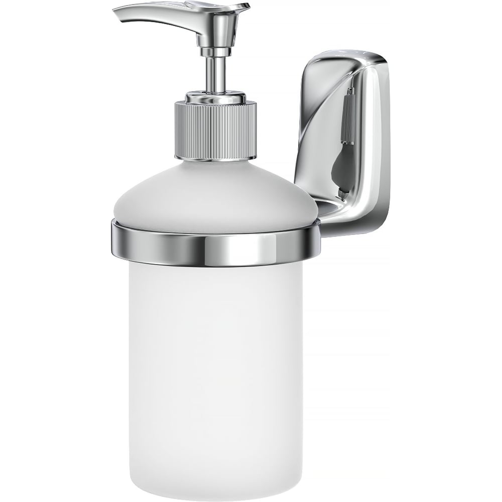 Изображение товара Настенный дозатор для жидкого мыла FORA FLOWER FOR-FL041 хром стекло